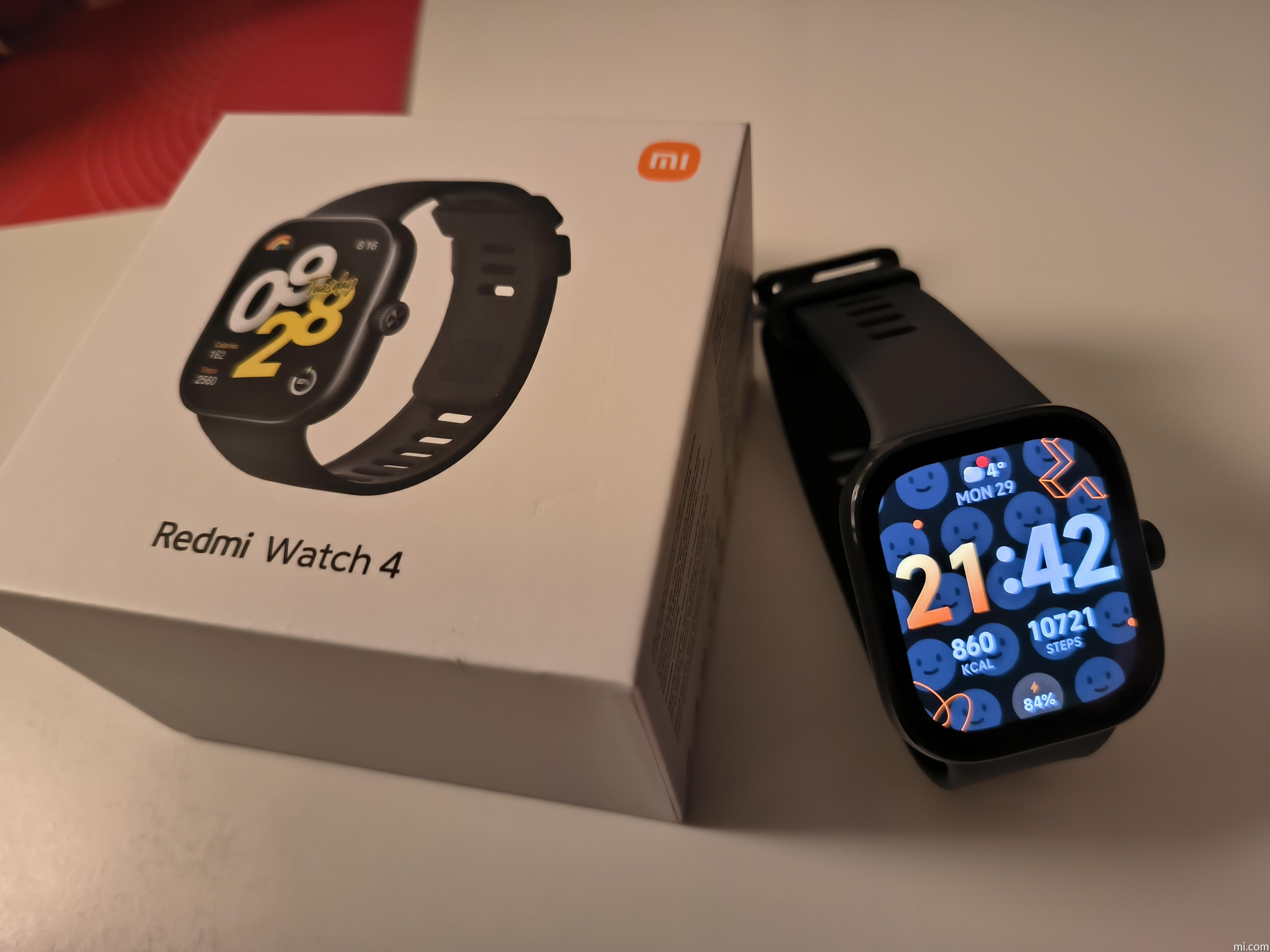 Redmi Watch 4 Black - Weitere Smartwatches