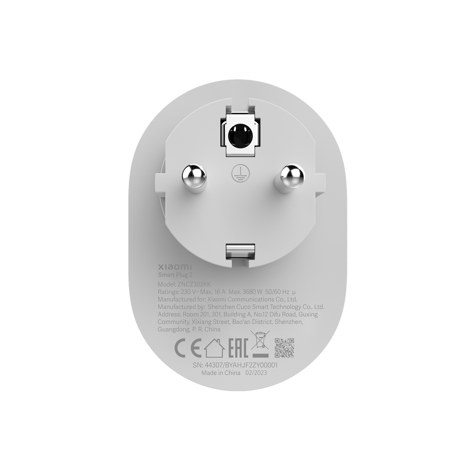 Xiaomi Smart Plug 2 Wi-Fi White