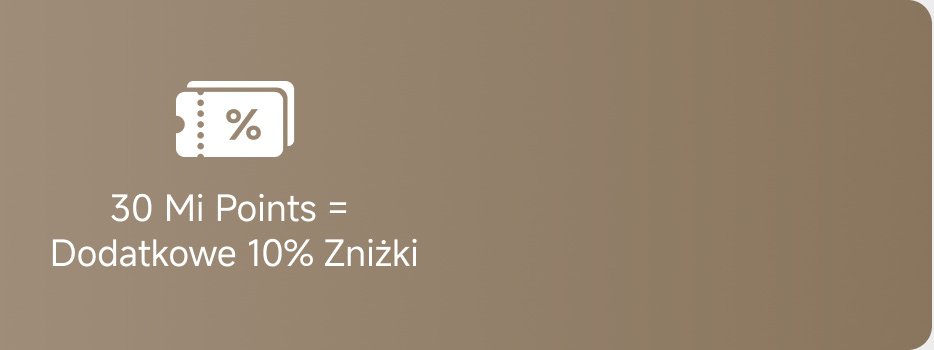 30 Mi Points = Dodatkowe 10% Zniżki