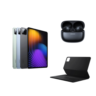 Xiaomi Pad 7 (8GB+128GB)+Keyboard+REDMI Buds 6 Pro