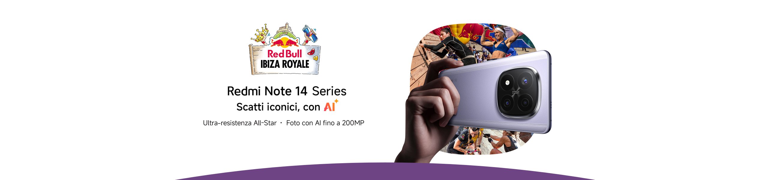 Redmi Note 14 Series x Red Bull Ibiza Royale