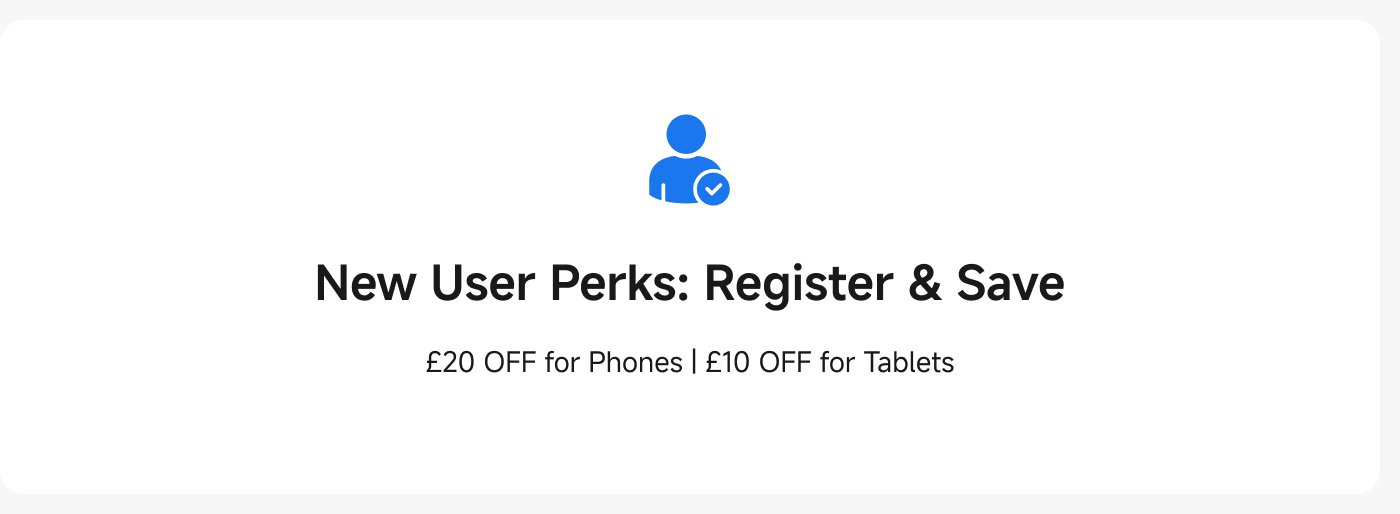 Exclusive coupons for new users. Don't miss out!