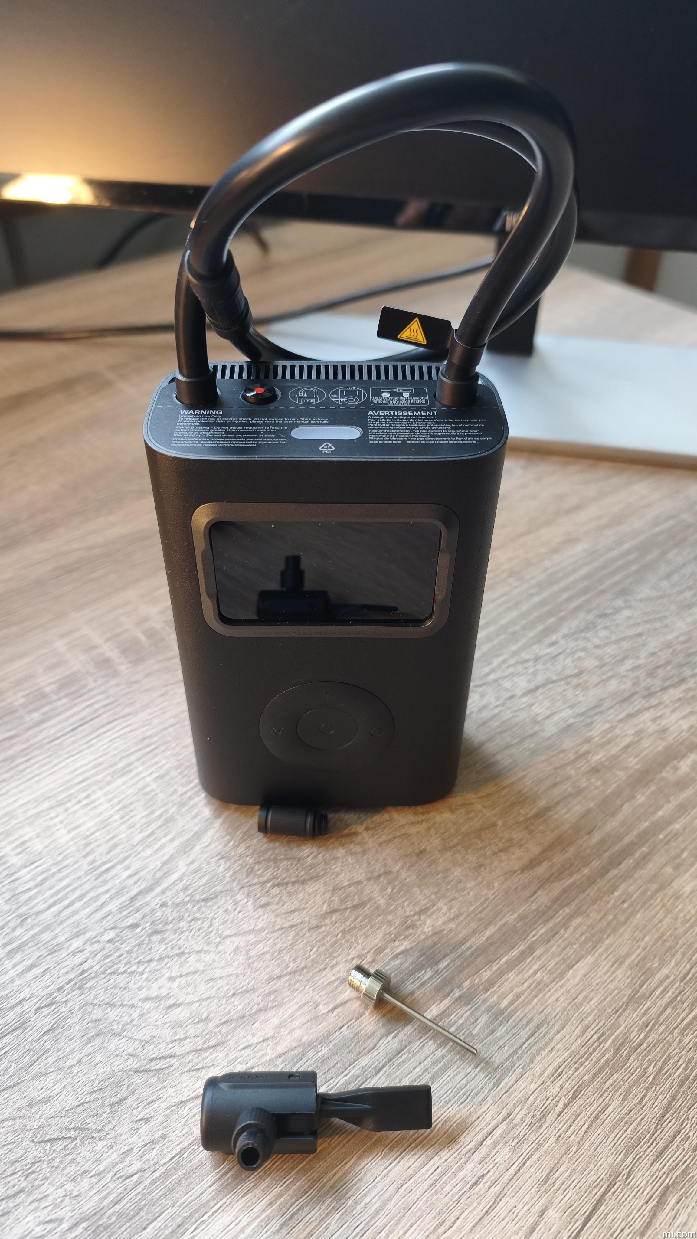 Xiaomi Air Compressor 2 Pro – Draadloze Bandenpomp Tot 150 PSI – Auto/Fiets/Motor/Step – Vult In 45 Seconden – Met LED En Voorinstellingen