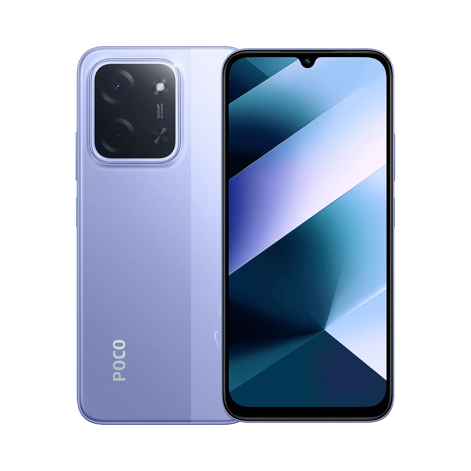 POCO C65 Smartphone 8GB RAM 256GB Storage MediaTek Helio G85 6.74” 90Hz UK Version - Purple