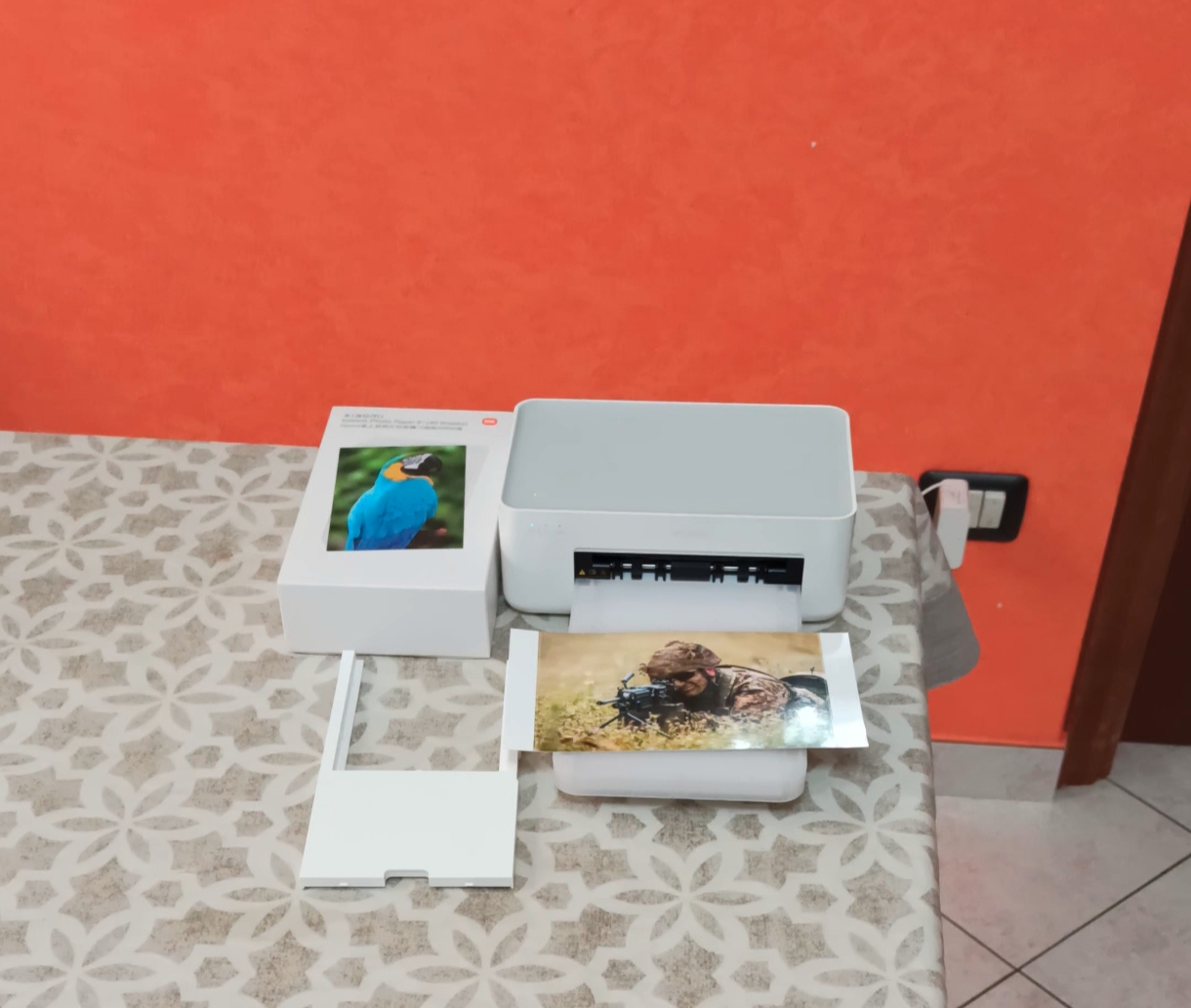 Xiaomi Instant Photo Paper 6 - Carta Per Stampante 1S, 40 Fogli, Bianco, Doppio Strato Alta Qualit&agrave;